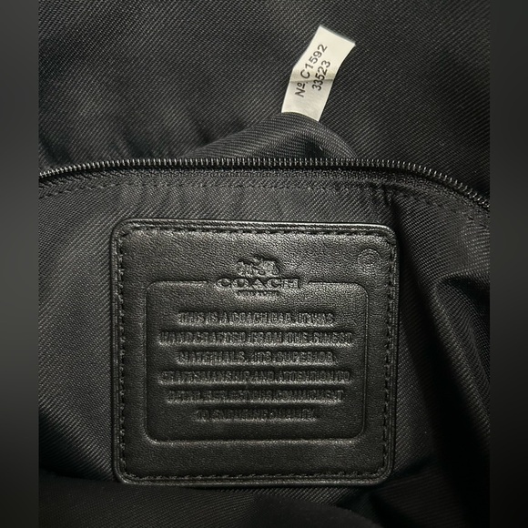 Coach Edie Signature Jacquard Hobo Shoulder Bag 33523 EUC - Picture 10 of 17